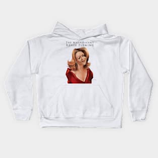 Opera Star Renee Fleming-NoBackground Kids Hoodie